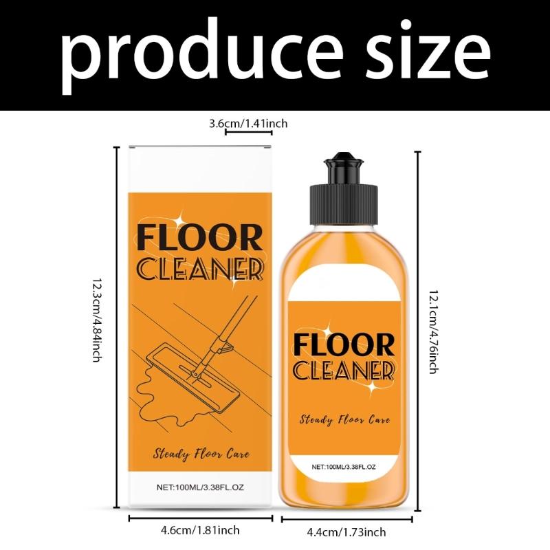 Household Floor Cleaning Liquid Safe For Tiles Hard and Wood Floor Cleaner Scented and Fast Drying Formula