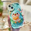 Phone Case: 2D Flat Design Suitable for iPhone 18 17 16 15 14 13 Pro Protective Case, Singing Little Penguin, Perfect Christmas and Halloween Holiday 