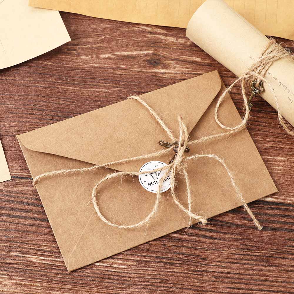 Mailers Set European Style Writing Paper Letter Pad Kraft Paper Envelope Envelopes Letter Paper