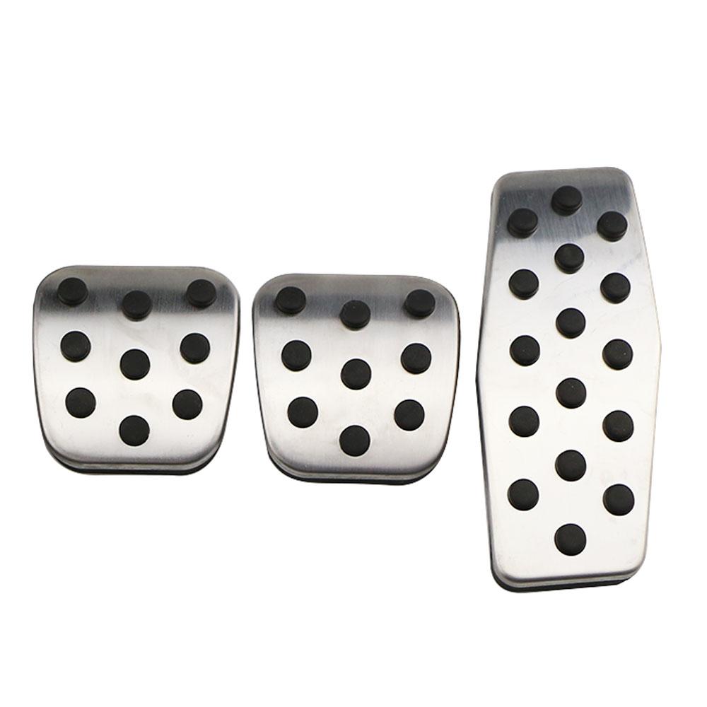 Edelstahl Auto Rest Pedal Gas Pedal Abdeckung Bremspedale für Chevrolet Cruze für Vauxhall Opel Astra