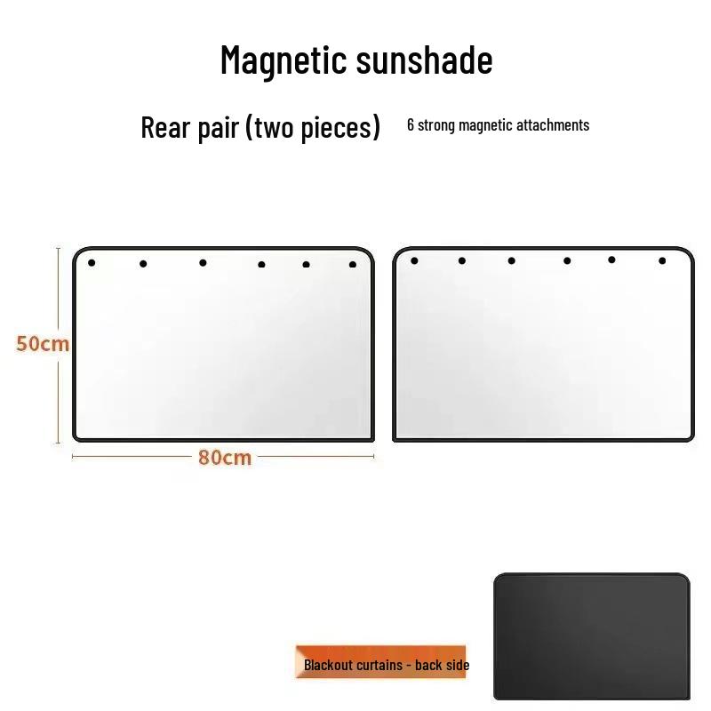 Thickened Titanium Silver Front Windshield Sunshade for Heat and UV Protection