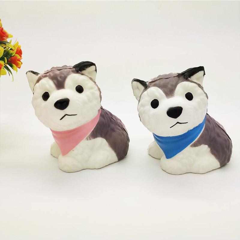 Squishy Dog Plush Toy With Slow Rebound Pu Foam For Stress Relief And Gift Giving