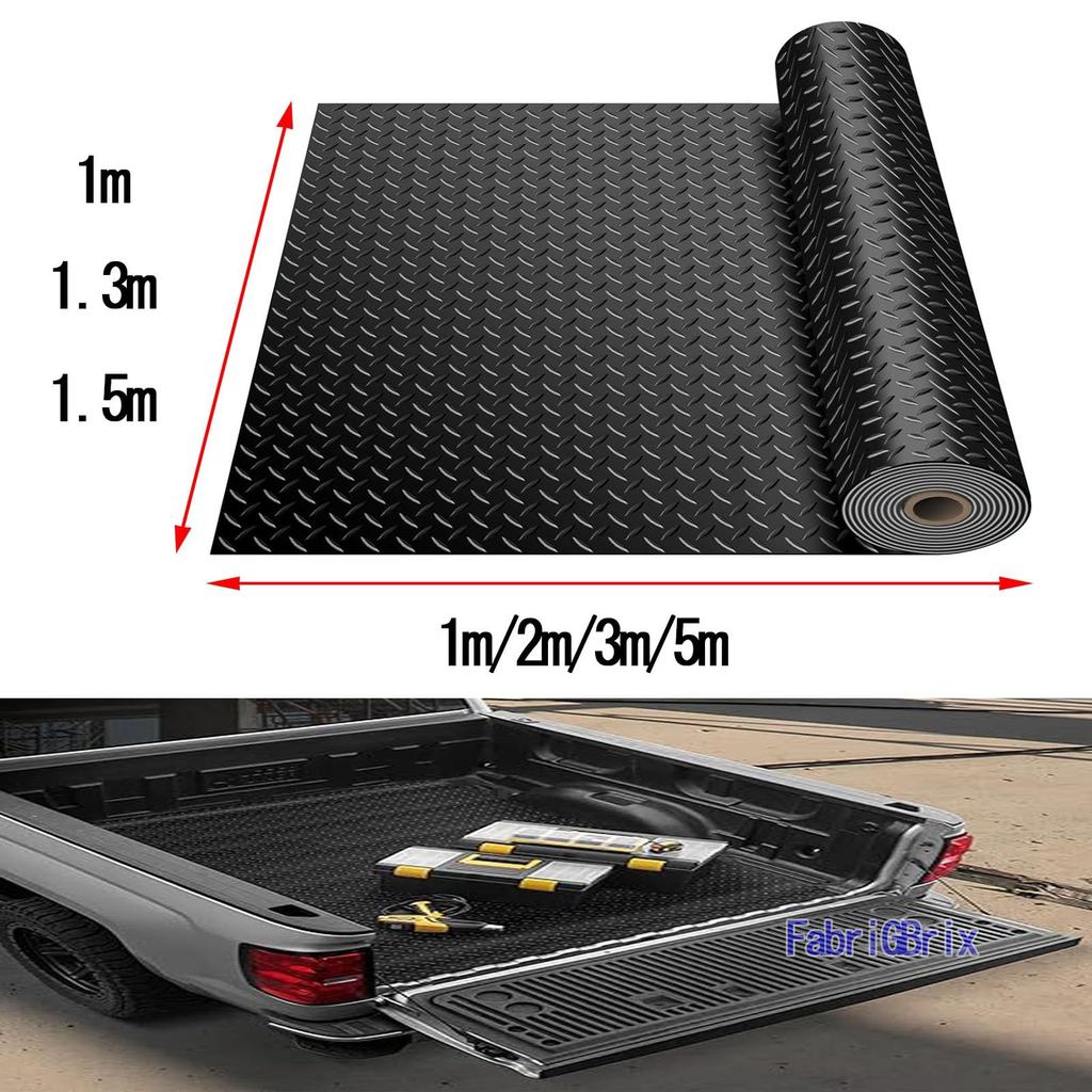 FabriGBrix Light Truck Rubber Sheet Garage Mat Rubber Pad Bathroom