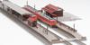 TOMIX N gauge island platform local type diorama supplies set, 4257,