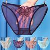 Comfortable Female Knickers Large Mesh See Through