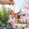 Tassel Pony Embroidered Pendant Chinese Style Car Hanging Ornaments  Festive Accessory