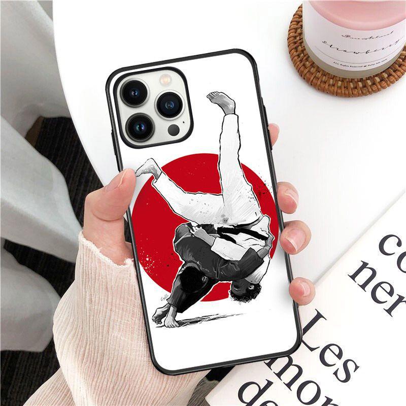 Weiche Hülle Japan Aikido Judo Fitness Handyhülle Für iPhone 14pro 11pro 12 13pro max 5s 6s xs 7 8plus SE xr 12mini Coque Hüllen