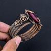 Ruby Bangle Gemstone Jewelry, 999 Copper Wire Wrapped Handmade Bangle, Latest Design Cuff Jewelry