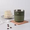 Modern Coffee Cup with 300ml Capacity Practical Coffee Cup Functional Heat Insulated Mug for Camping and Office Use