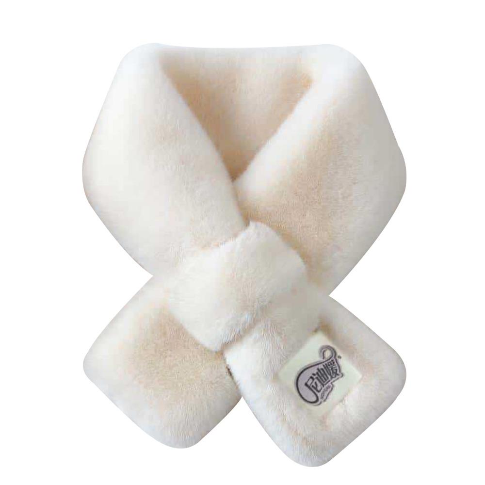 Thicken Warm Shawl Scarves Soft Plush Neck Collar Warmer Fashion Neck Protector for Women