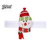 Home Decor Curtain Window Holders Tieback 3D Santa Claus Tiebacks Christmas Plush Snowman Party Decorations