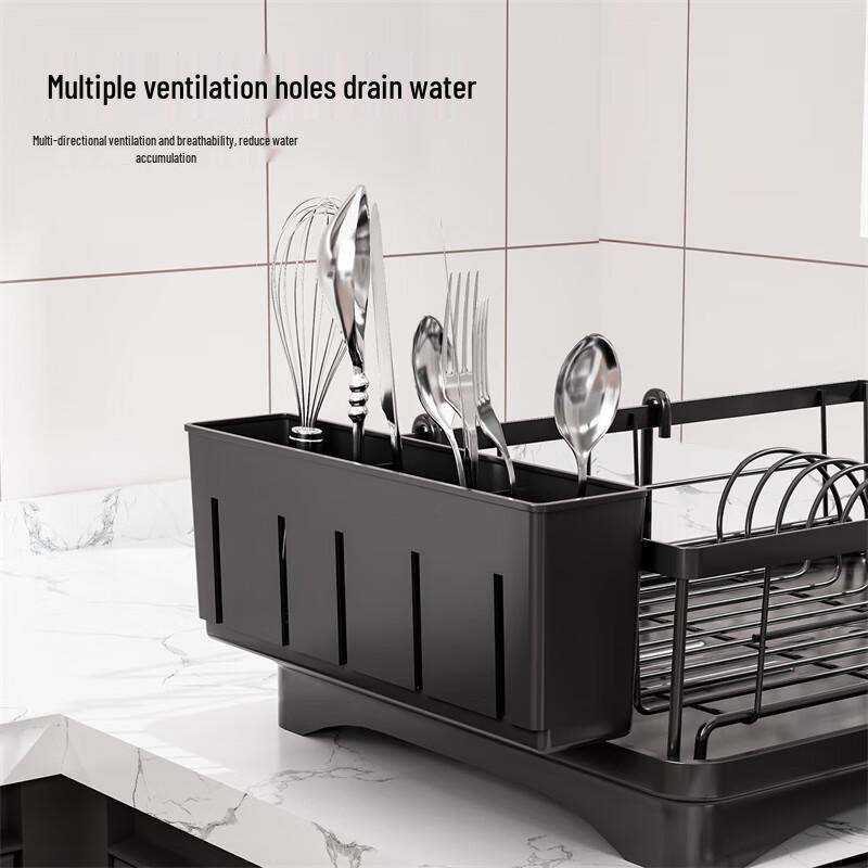 Single-Tier Countertop Dish Drying Rack