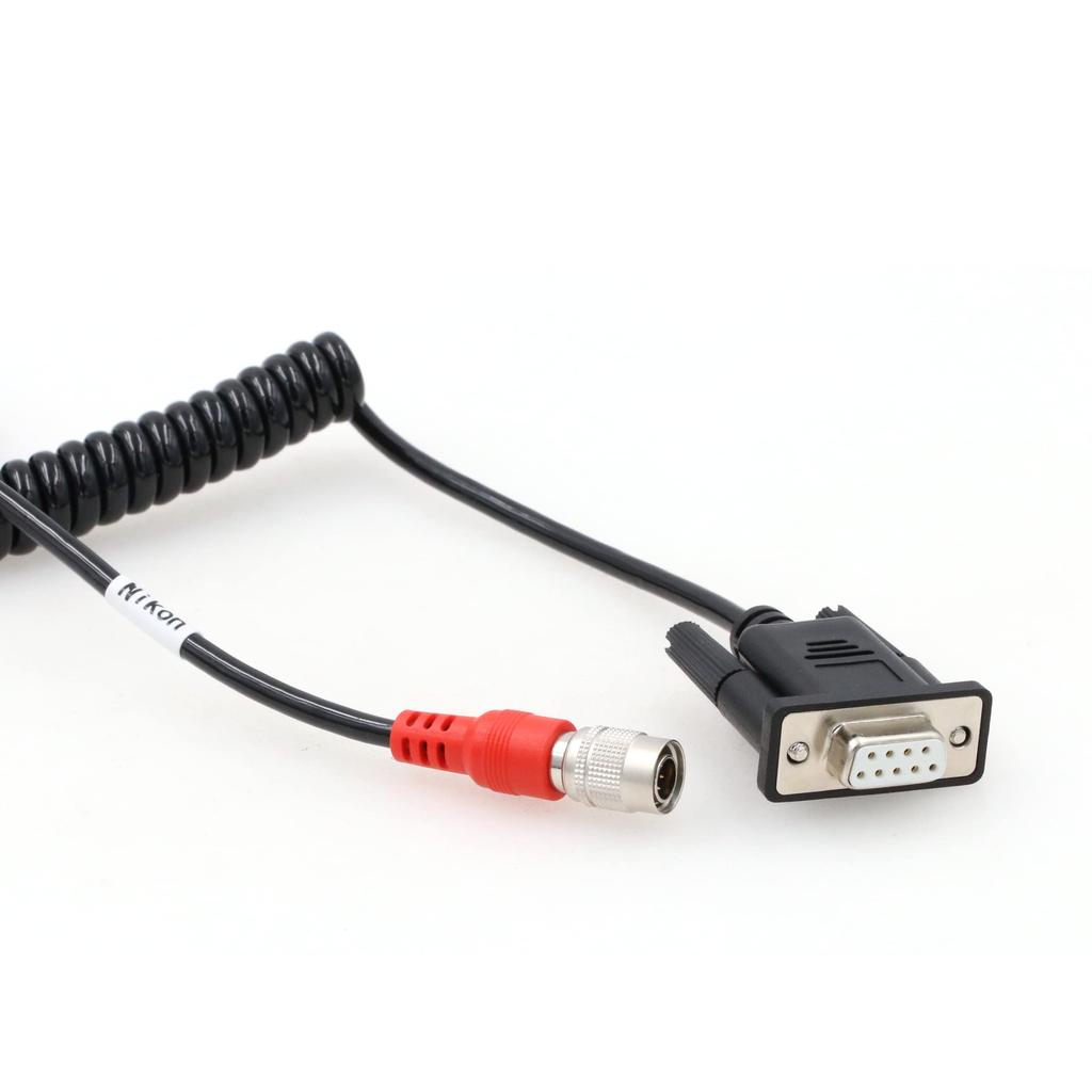 Eonvic Nikon Total Station Data Collector Cable DB9 Serial To Hirose Carlson Sokkia Topcon 9-Pin 6-Pin TDS/Trimble