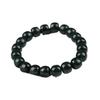 First Grade Xinjiang Hetian Jade Qingyu Bracelet: Handmade Beaded Ancient Style for Men and Women