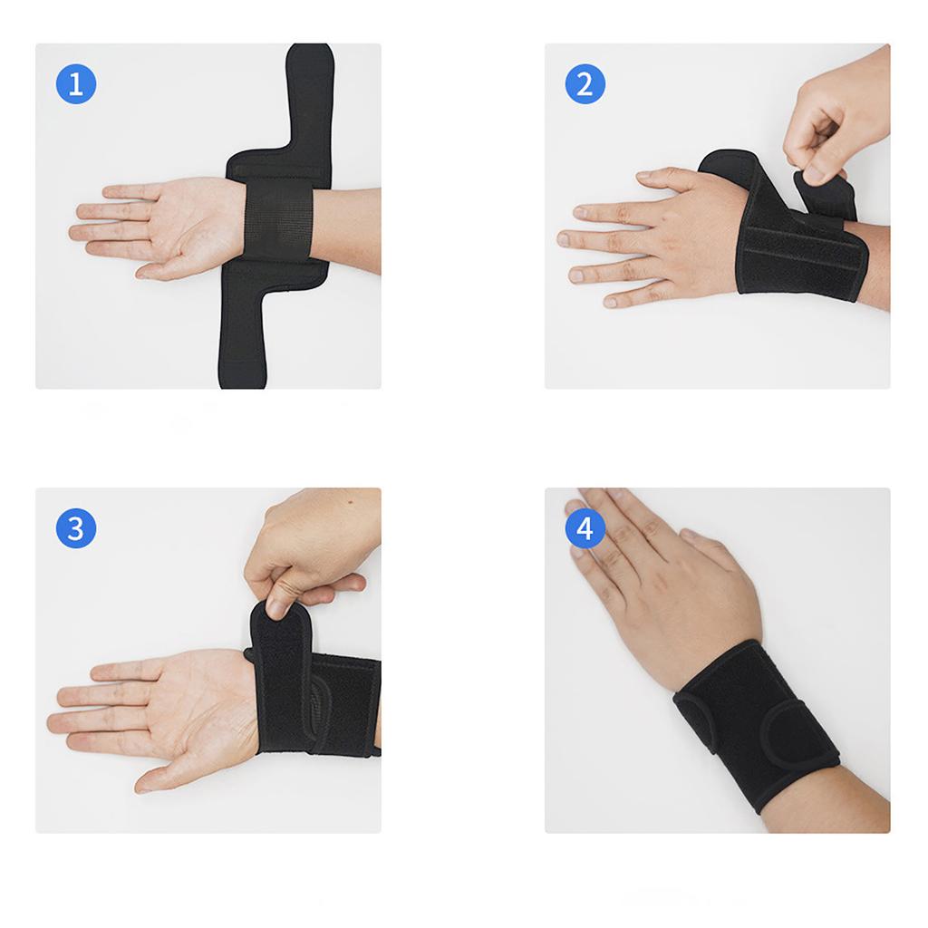 Elastische Handgelenkbänder, 1 Paar Handgelenkbänder mit Federunterstützung, verstellbarer Handgelenkauflagenschutz für Sportschutz, tägliche Fitness und Aktivitäten
