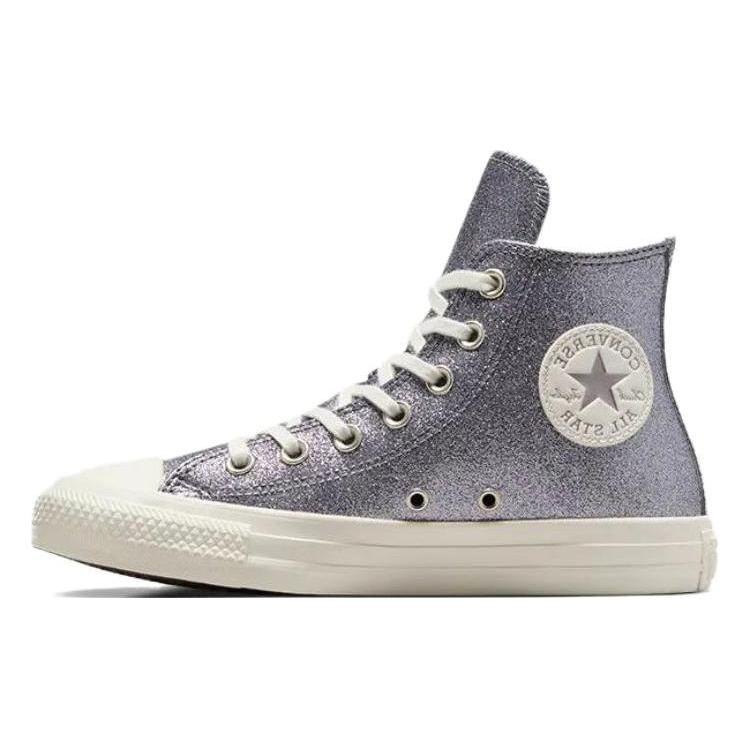 

New Converse Chuck Taylor All Star Glitter Gunmetal Women s A07948C 35