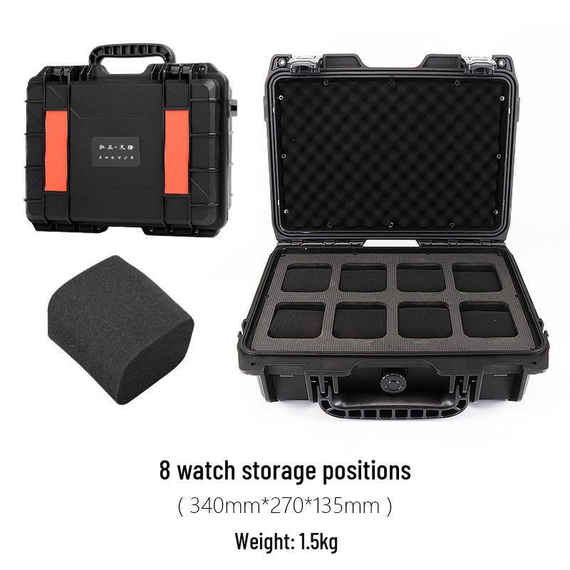 Large Capacity Cross-Border Watch Storage Trolley Case: 20-slot & 40-slot Hand-Carry Tool Display Box