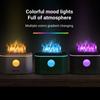 3 farbe Flamme Lampe Aroma Diffusor Usb Luftbefeuchter Reiniger Für Home Zimmer Duft Ätherisches Öl Aromatherapie Diffusor