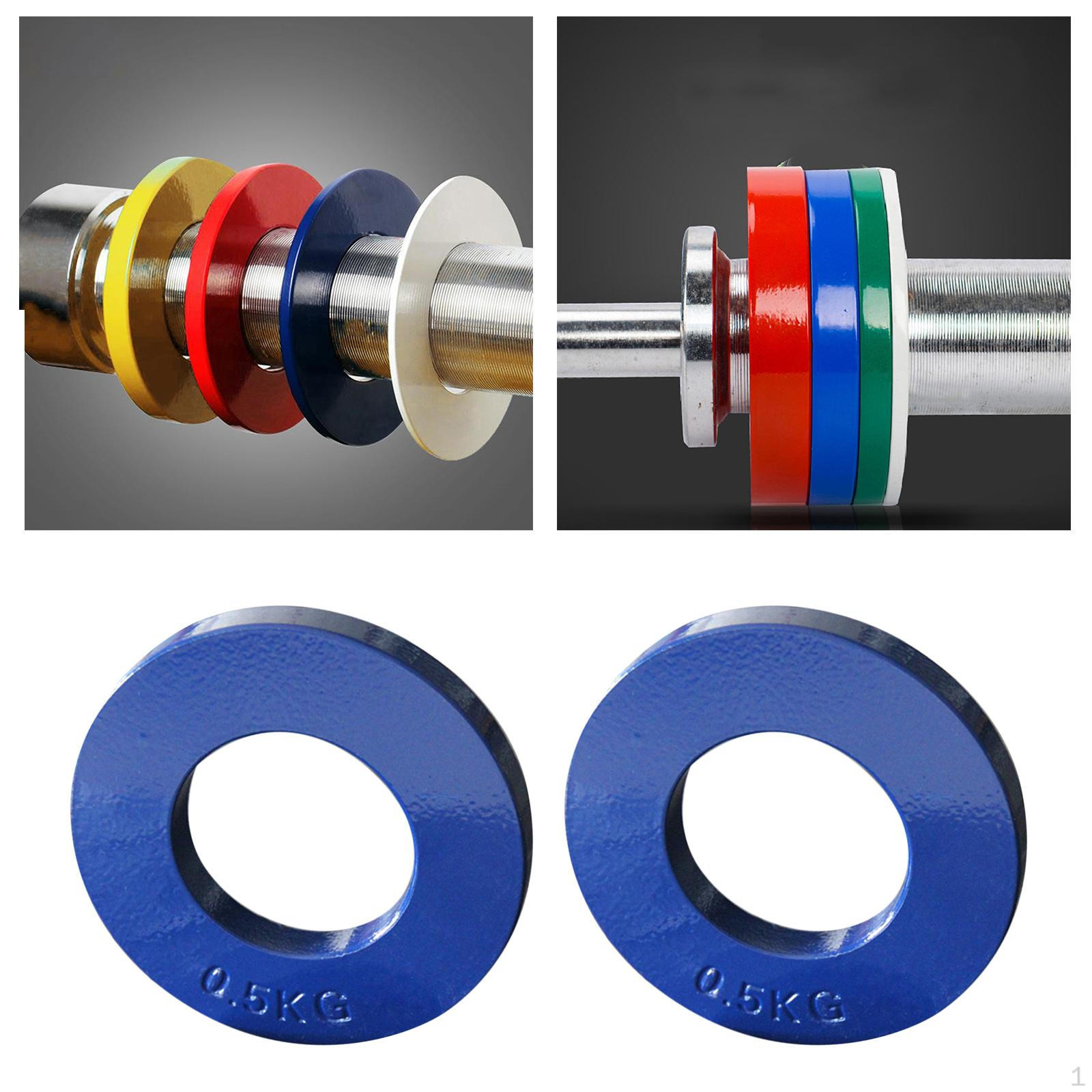 

2 шт. Микрофракционные наборы 0,25 кг, 0,5 кг, 0,75 кг, 1 кг для штанг, силовых тренировок и