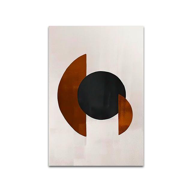 

Ретро Абстрактная Геометрия Холст Картины Плакаты и Принты Скандинавское Настенное Искусство Гостиная Кафе Украшение Дома 21cm×30cm NoFrame