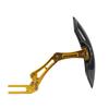 Motorcycle Mudguard Imitation Carbon Fiber Adjustable Wheel Fender For Yamaha Honda Suzuki Scooter Enduro Universal Accessories