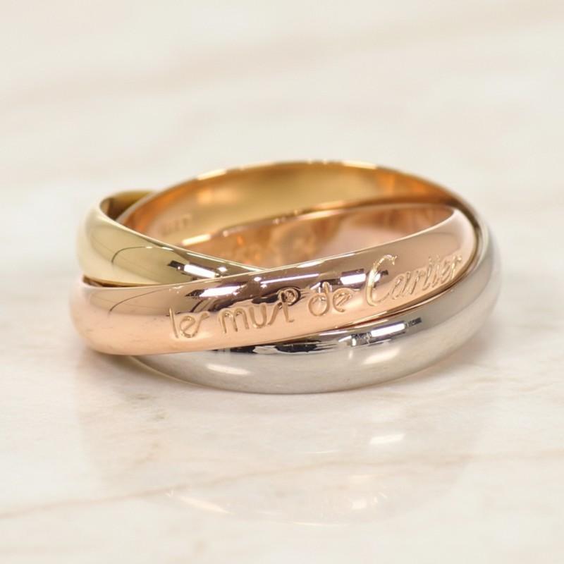 CARTIER  54 ring K18 yellow gold/K18 Pink Gold Women