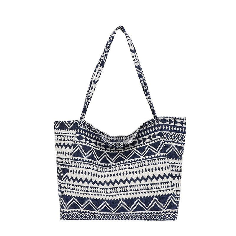 Large capacity women's bag new shoulder bag trendy fashion literary handbag bag bag