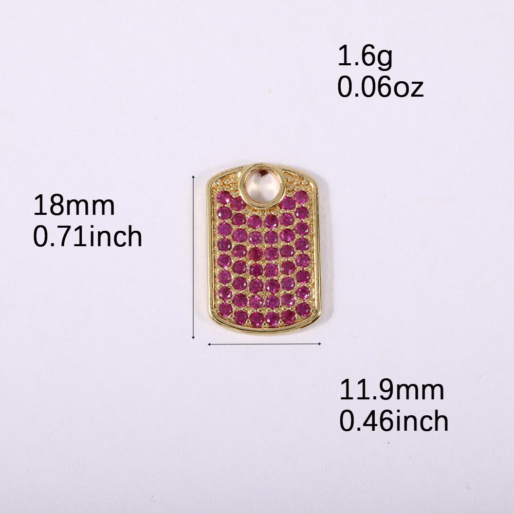 French Retro High-End Copper Gold Plated Necklace with Micro-Inlaid Zircon Pendant