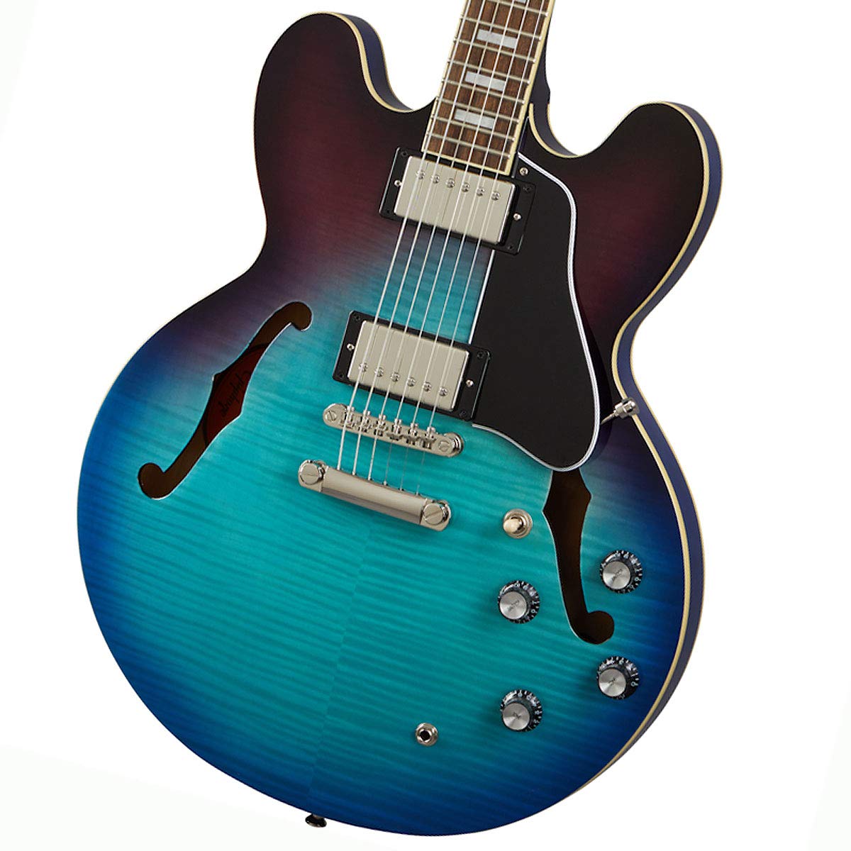 

Epiphone Epiphone Figured Blueberry Burst Electric Guitar ES-335 синій