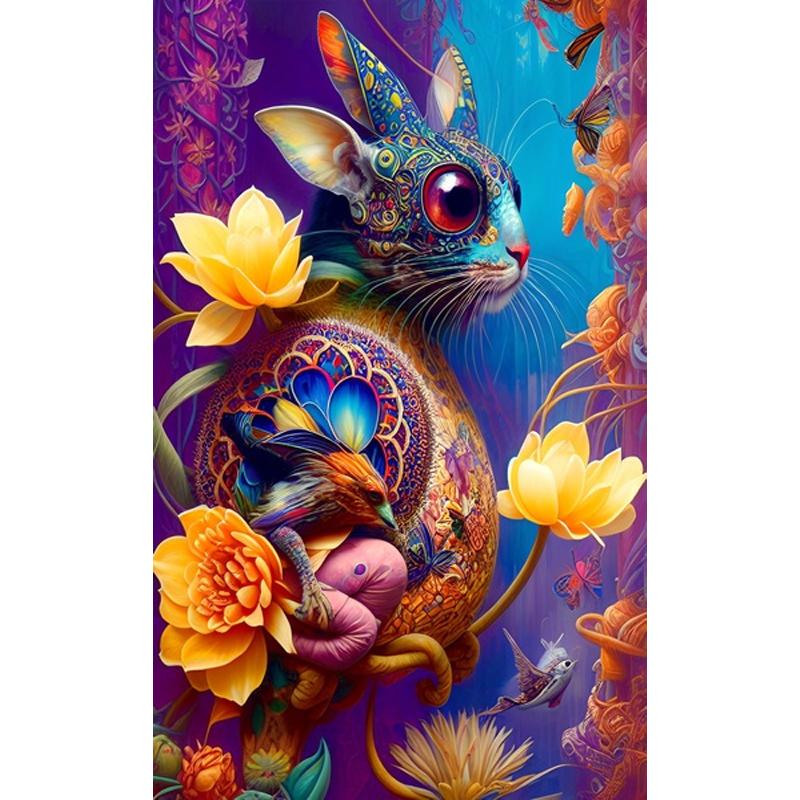 Алмазная вышивка животные искусство вышивка крестом полная алмазная мозаика сделай сам алмазная живопись 20x30cm