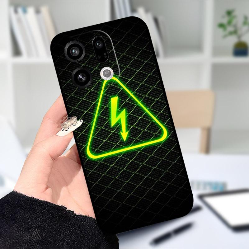 Für OPPO Find X9 X9Pro Hülle Weiches Silikon Schwarzes TPU Schutz-Rückseite Für OPPO FindX9 X 9Pro Handyhülle Stoßfester Stoßfänger