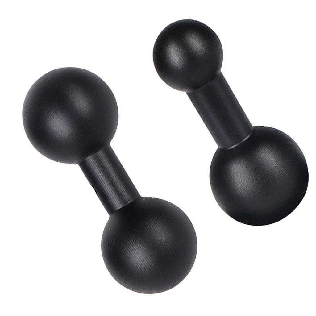 13-25mm Aluminum Alloy Ball Head Phone Car Mount Extension Rod with 1/4" Connector