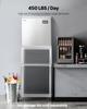 VEVOR Commercial Ice Maker Machine - Head, 204 kg/Day Stainless Steel Ice Machine with Scheduled Ice-Making, Self-Cleaning, Adjustable Thickness