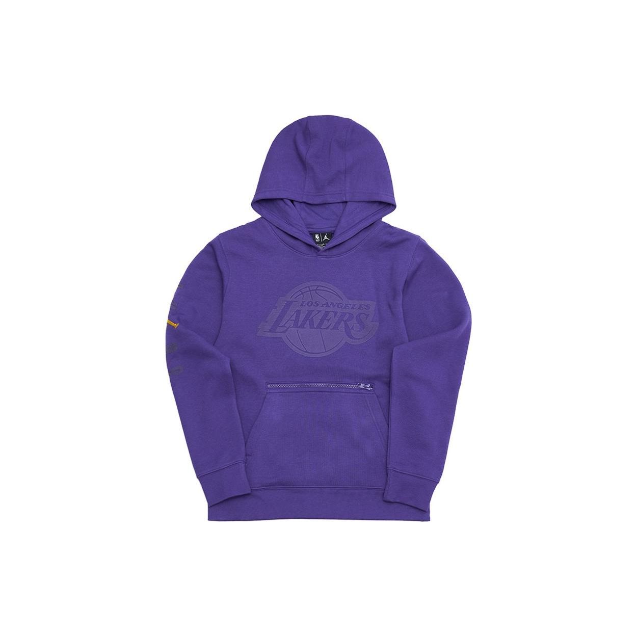 

Худи Jordan Lakers Однотонное С длинным рукавом Фиолетовый Детские Худи 3Y2B7FELP-LAK L