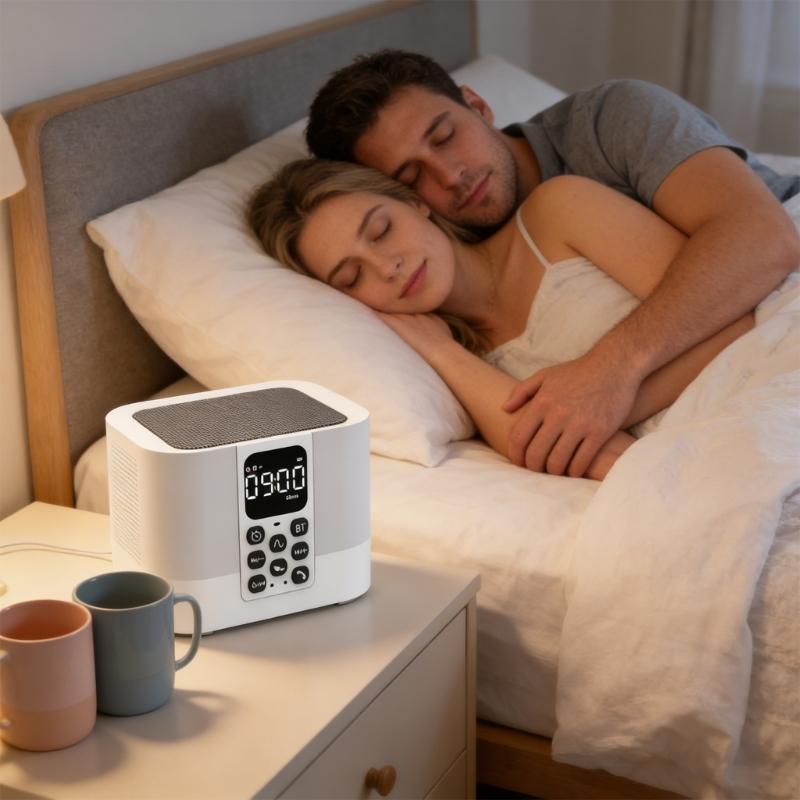 Small Wireless Speaker For Rest Featuring White Noise Technology To Reduce Disturbances And improve Sleep Quality