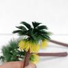 High Quality Plant Garden Rainforest Coconut Landscape Scenery Model Miniature Artificial Palm Tree