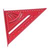 Clear Scales Aluminum Triangle Ruler 90° Right Angle Multi Angle Tool Angle Ruler  Measuring