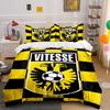 "Vitesse Soccer Bedding Set" Bedding Duvet Cover Set Duvet Cover Pillowcases  (1 * Duvet Cover 2 * Pillowcases, Without Duvet Insert)