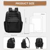 Trendy School Backpack for Girls Waterproof Nylon Rucksack Teenager Large Capacity Kawaii Student School Bag  Cute BookBag