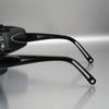 Cool Punk Sunglasses with Rivet Studded Design for Evening Party Street Photography and Music Festival Dressingup Wear