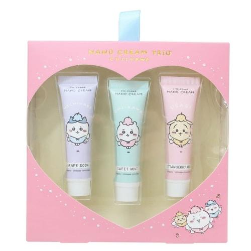 Chiikawa Hand Care Gift Set Hand Cream Trio/PINK