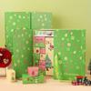 24-Tage Weihnachts-Countdown-Kalenderbox 2025 Leere Kalender Adventsbox zum Befüllen Feiertagskoffer für Festival Geburtstag Kinder Erwachsene