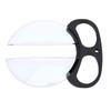 Handgehaltenes 100mm Doppeltes Halbmond-Filter Handgehaltenes Dioptrien-Effektfilter Optisches Glas Prisma Verschwommener Vordergrund Traumhaft