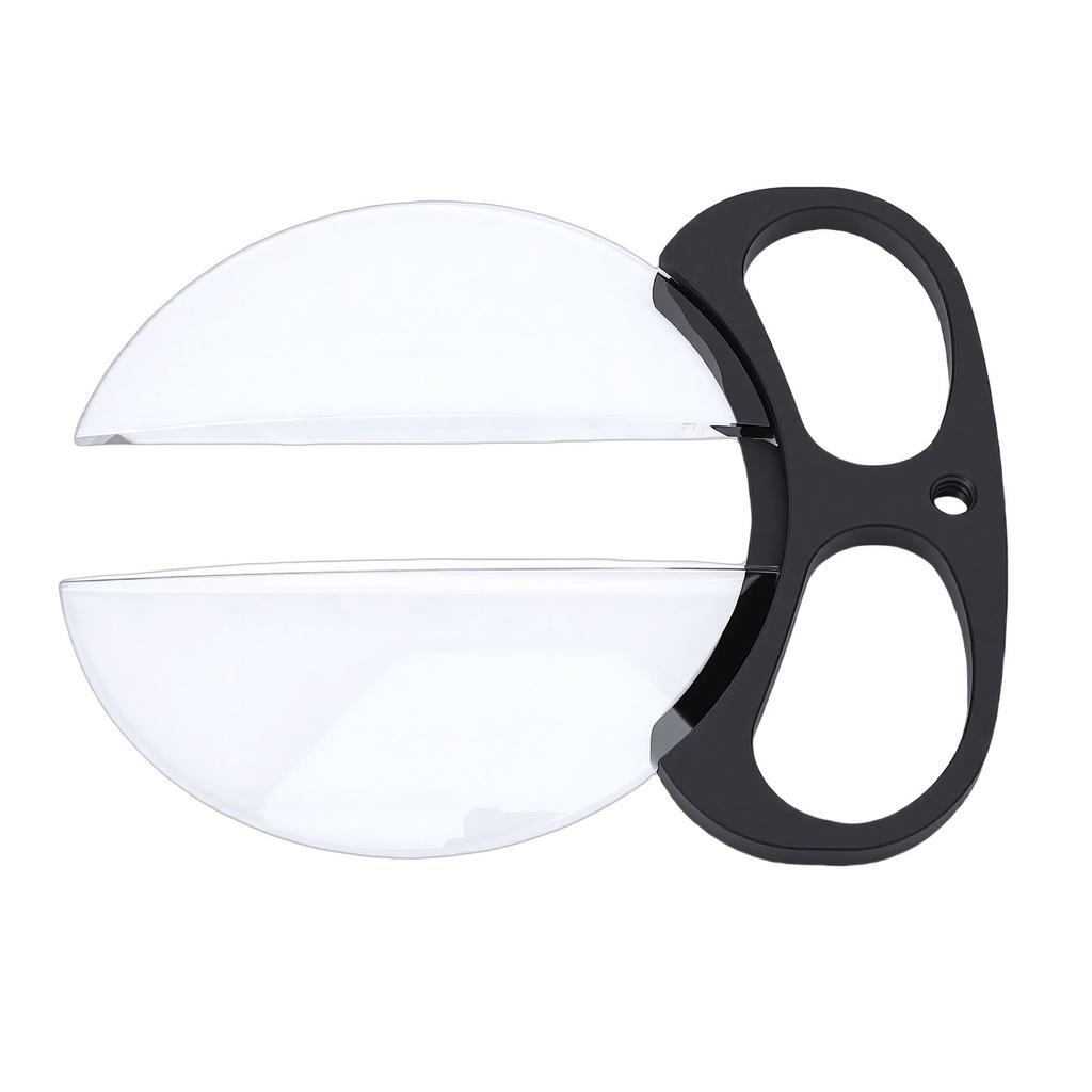 Handgehaltenes 100mm Doppeltes Halbmond-Filter Handgehaltenes Dioptrien-Effektfilter Optisches Glas Prisma Verschwommener Vordergrund Traumhaft