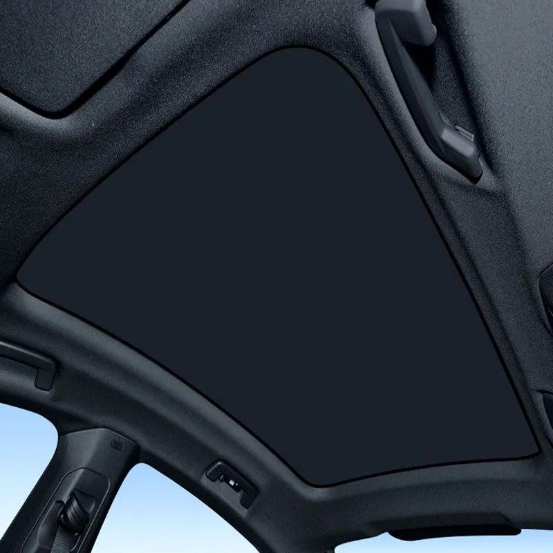 For Porsche Taycan 2023 2024 2025 Car Colorful Ice Crystal Sunroof Sunshade Skylight Roof Heat Insulation Shading Auto Accessory