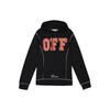 Off-White Mikina s potiskem mimo písmena Unisex Topy Černá OMBB021F172460441019