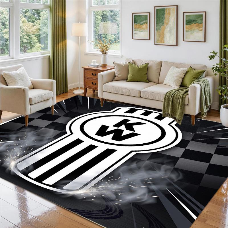 Kenworth Design Crystal Velvet Rug Soft Decorative Mat for Bedroom Entrance