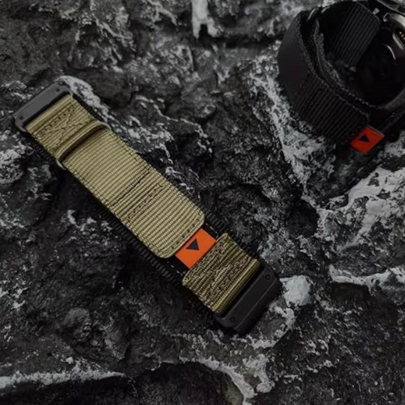 22mm 26mm QuickFit Nylon Strap For Garmin Fenix 8 7 7X 6X Pro/Epix Pro Gen 2 51mm 47mm/Fenix6 5Plus 5XPlus Braided Watchband