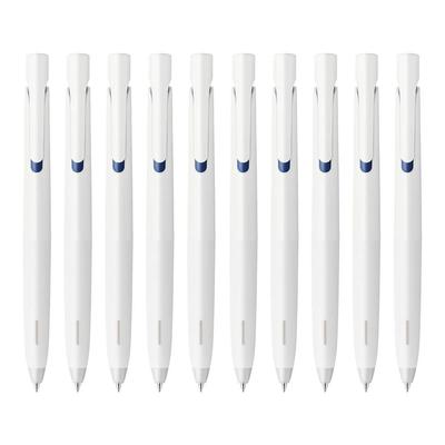 Zebra Blen Ballpoint White Blue 10 0.5 Pen, Barrel, Ink, Pens, B-BAS88-BL