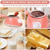 Mini Size Chocolate Melting Pot Electric Warmer Machine Multi-Purpose Cheese Pot  Wax Heating